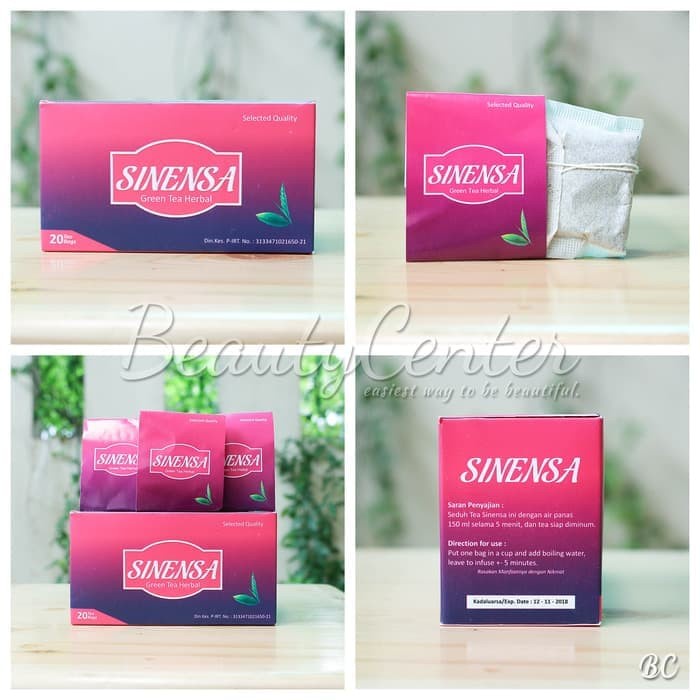 

ORIGINAL MURAH [SINENSA KAPSUL + TEA] PAKET SINENSA BEAUTY SLIM HERBAL + GREEN TEA