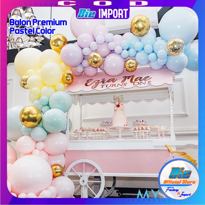 Balon Pastel Color Impor Best Seller