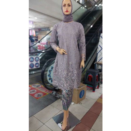 TUNIK SHANUM // BAHAN TILLE BORDIR MUTIARA // By ALDI KEBAYA