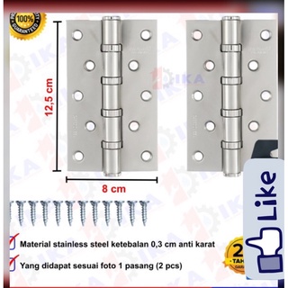 Jual Promo Engsel Inc Top Kodai Stanlis Steel Tebal Mm Anti Karat Engsel Pintu Inc Stanlis