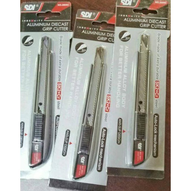 

Cutter Alumunium Diecast Grip Sdi 3005C Super Tajam Best Seller