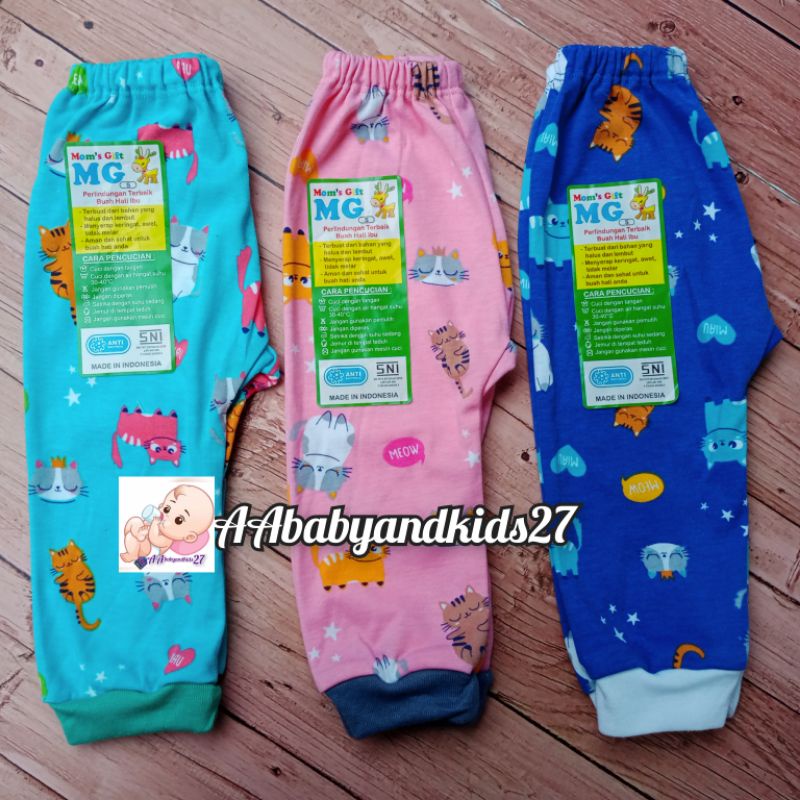 DAPAT 3PC!!!MOMS GIFT CELANA PANJANG BAYI DENGAN TEMPAT PAMPERS UKURAN S M L XL