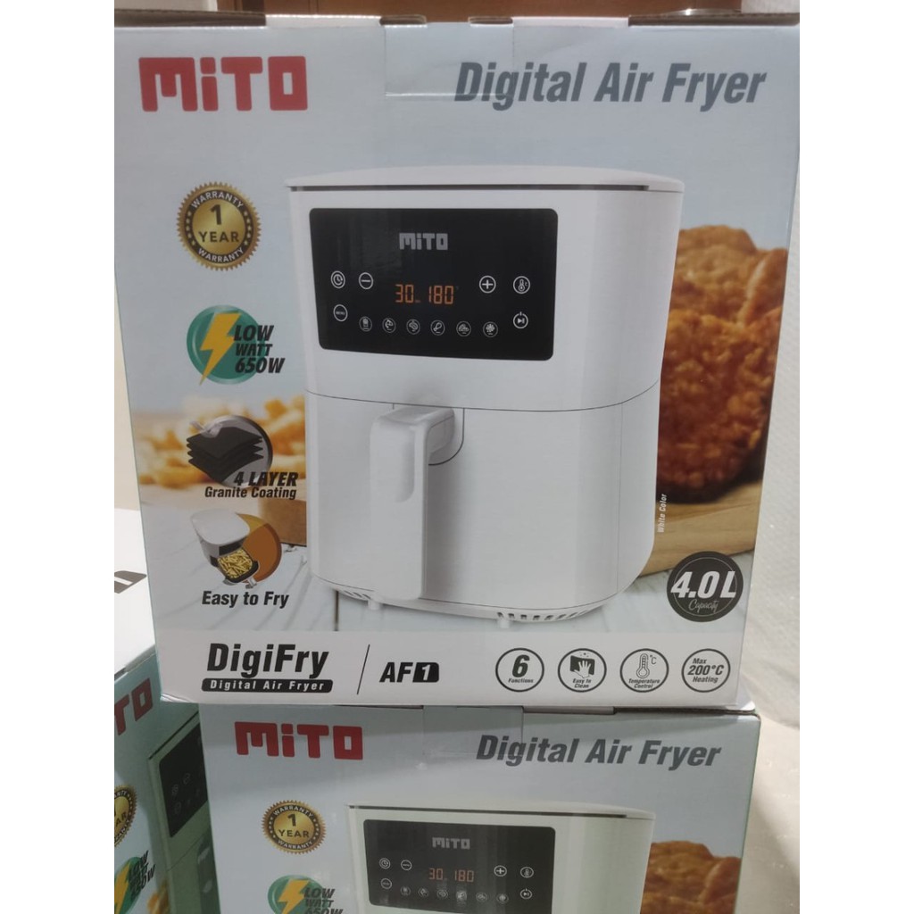 MITO AF 1 - Air Fryer / Alat Pengorengan Tanpa Minyak