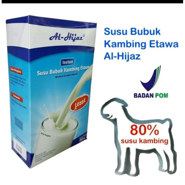 

Susu Bubuk Kambing Etawa Al Hijaz