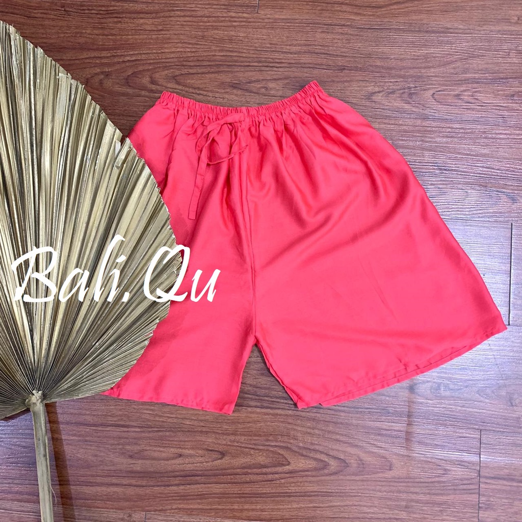 Celana Pendek Polos Jumbo Bali-PINK STABILO