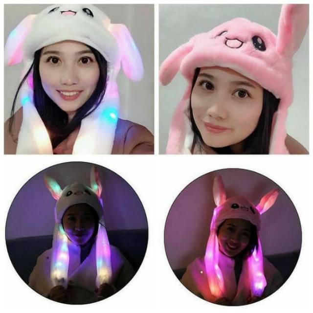 Topi Kelinci Dancing Bunny Hats korea