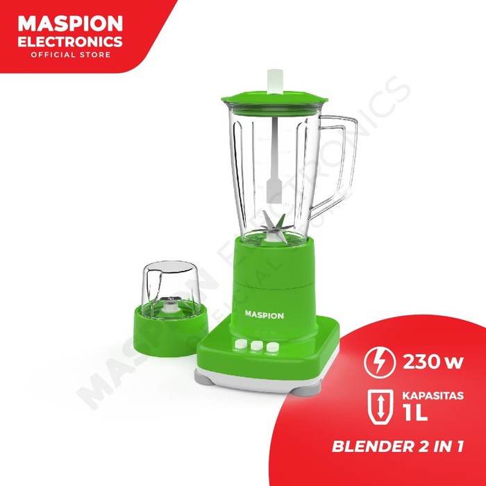 Blender Plastik Maspion MT 1272PL Kapasitas 1 Liter