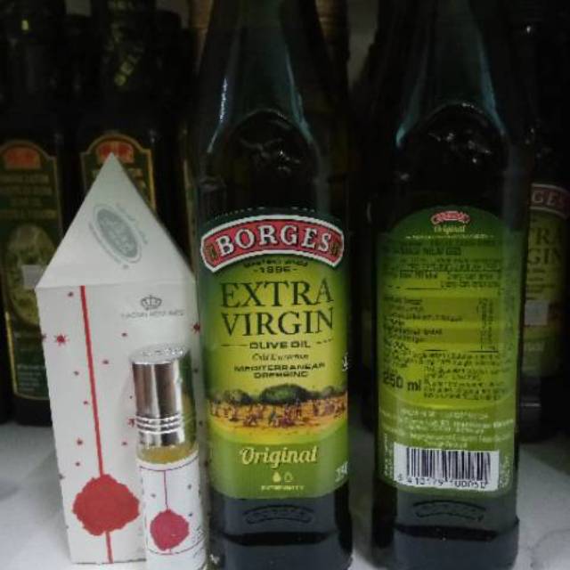 MINYAK ZAITUN BORGES asli  250ml free parfum arab