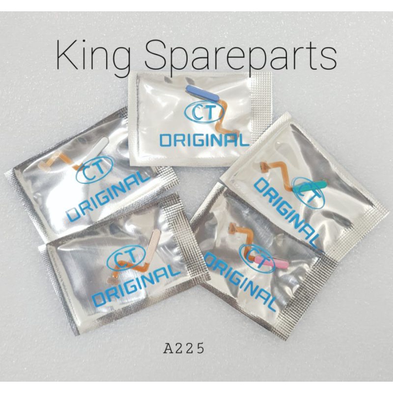 FLEXIBEL FLEXIBLE FLEKSIBEL SAMSUNG GALAXY A22 4G M31S M51 A225 M317 M515 TOMBOL ON OF OFF FINGERPRINT ORIGINAL