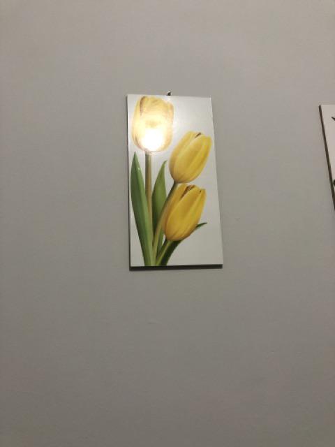 Hiasan Dinding Walldecor Pajangan Dinding Shabby Chic Tulip Wp 11