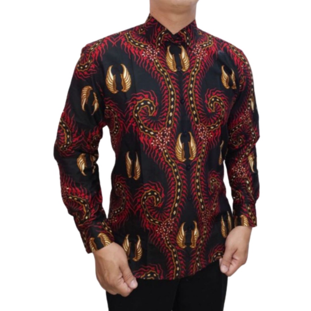 VIO ROLDAN Hem Kemeja Batik Slim Fit Premium Mewah A12