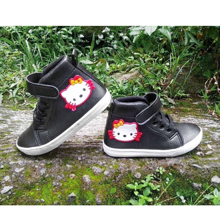 Sepatu Boots Anak Perempuan Motif Kartun KTY Ukuran 21-35