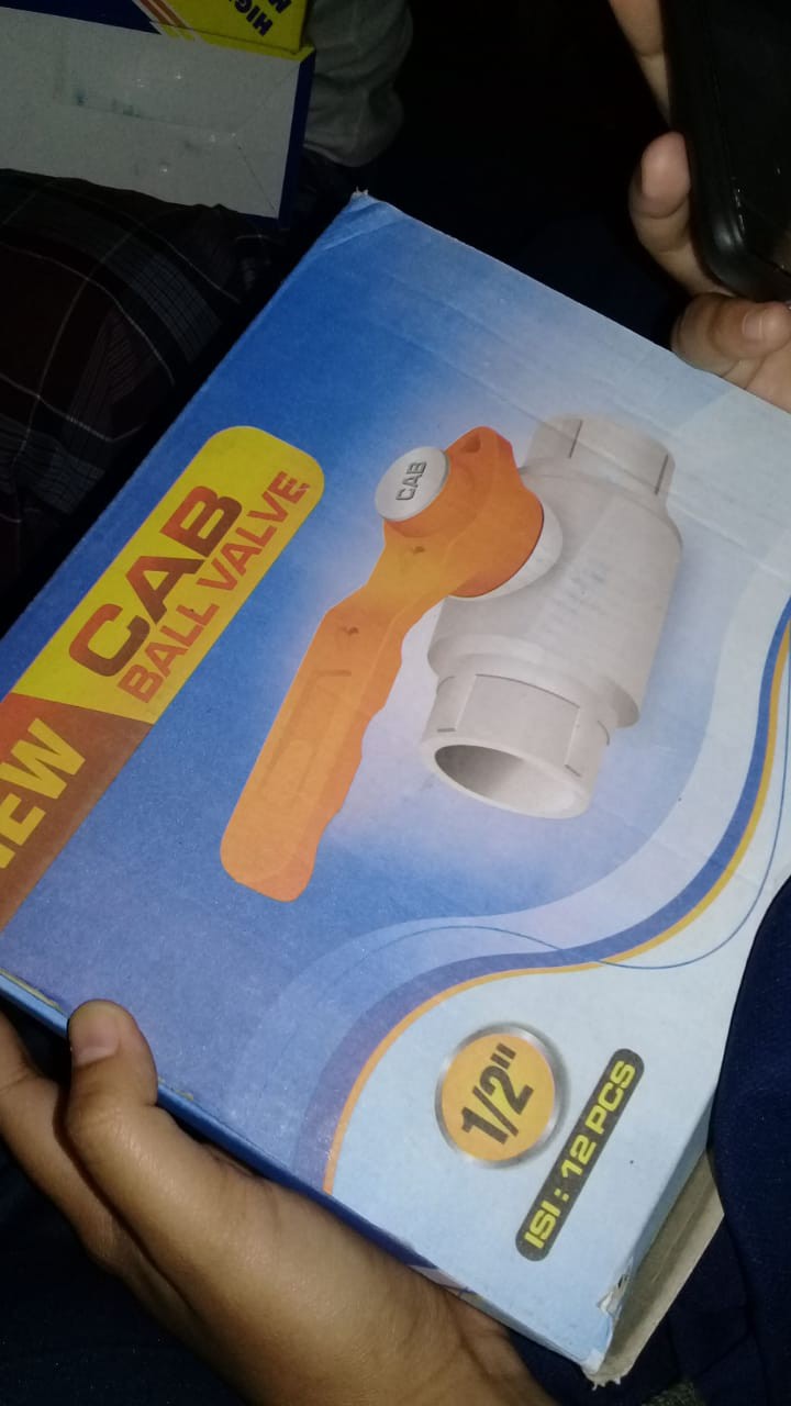 Ballvalve / Ball Valve / Stop Kran 1/2 Inch Pvc Polos Cisal Segi Mgj