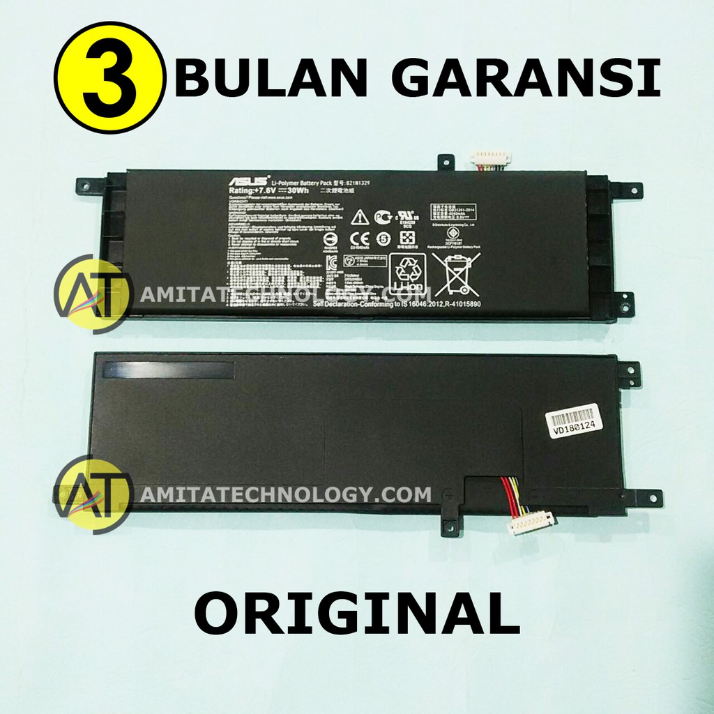 Baterai Laptop ORIGINAL ASUS X453 X453M X453MA X453S X453SA Series