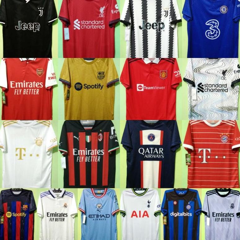 JERSEY SEVEN STARS KLUB EROPA MUSIM 2022/2023 TERLARISS...,,,,,