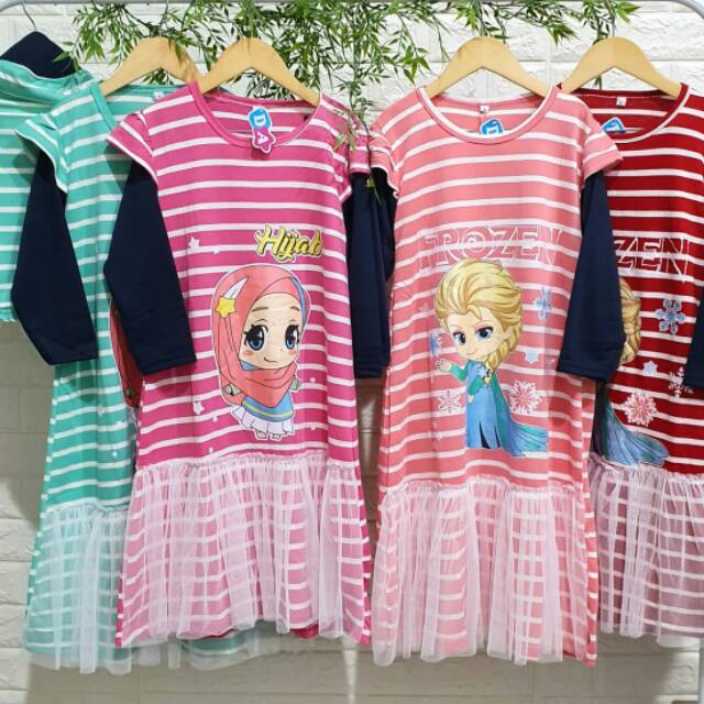 Gamis tutu anak