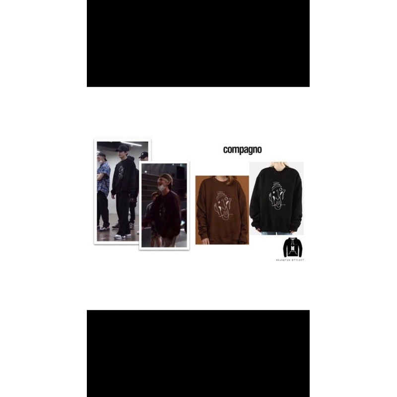 SWEATER BTS TAEHYUNG COMPAGNO
