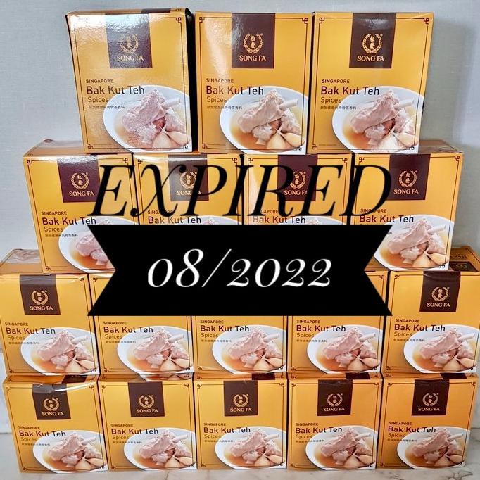 Restock Song Fa Songfa Bak Kut Teh Bakut Teh Singapore