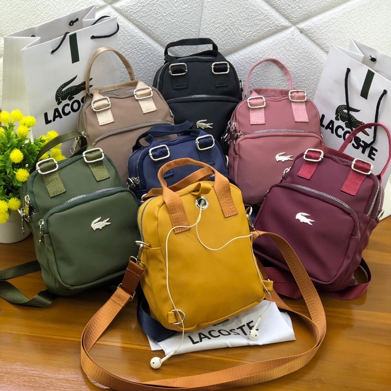 tas wanita mini res 3 multipungsi nylon free paperbag uk 15x20 kode 18-88