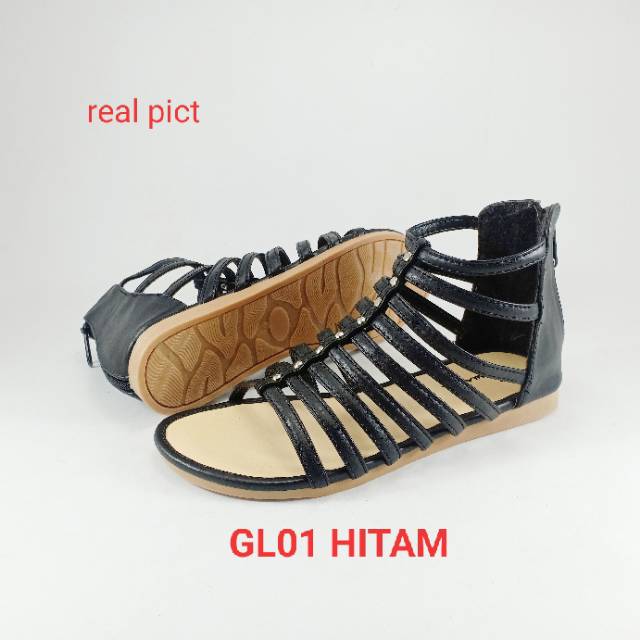 EMYE_SEPATU SANDAL  GLADIATOR GL01