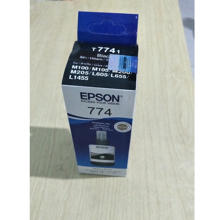 Tinta Epson 774 Black Pigmen T774 T7741 For M100 M105 M200 M205 L655