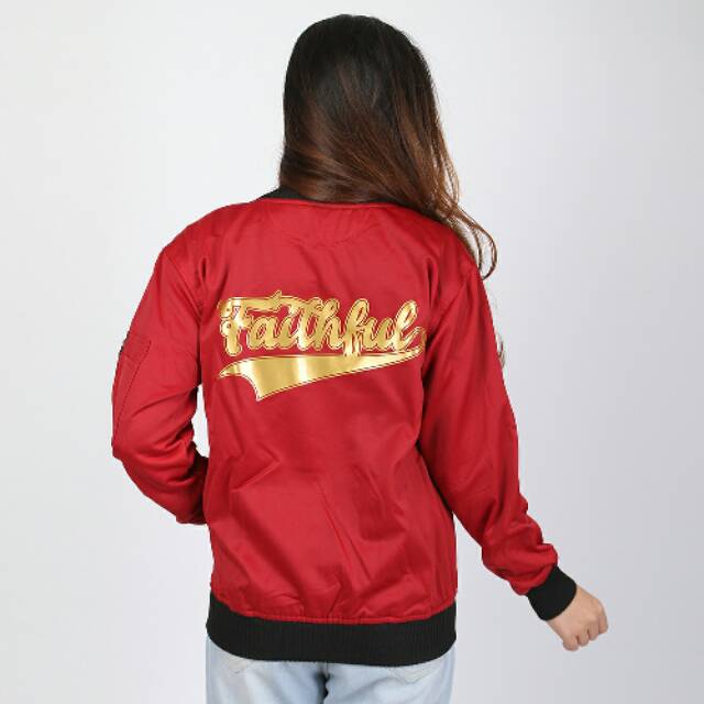 JAKET BOMBER / JAKET KRISTEN / BOMBER KRISTEN / BAJU KRISTEN / BOMBER DOUBLESIDE / CUSTOM BOMBER 11
