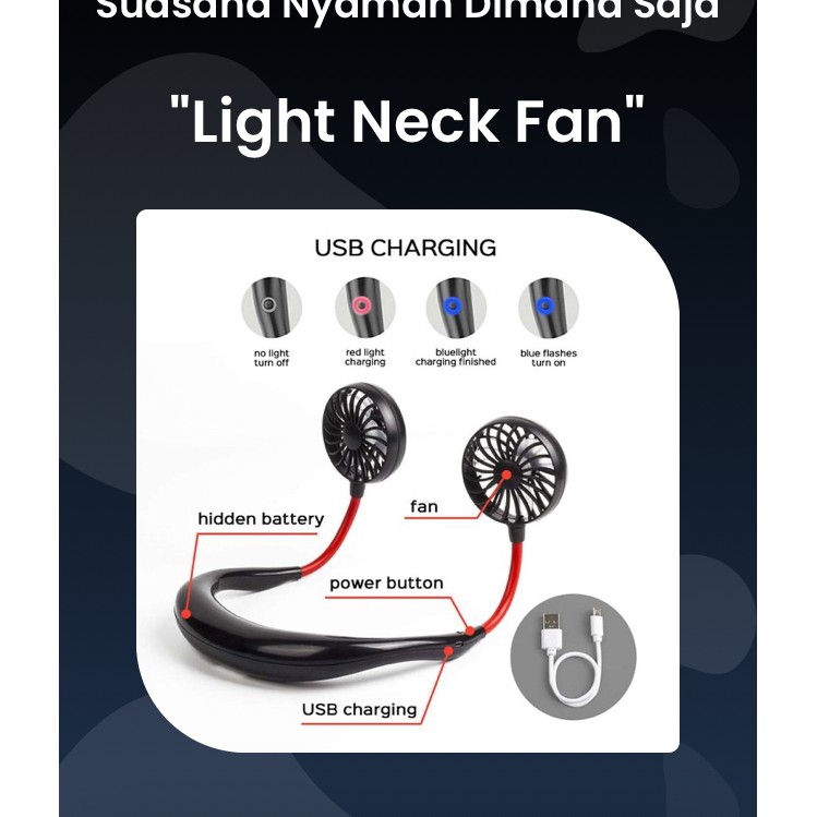 Light Neck Fan Original