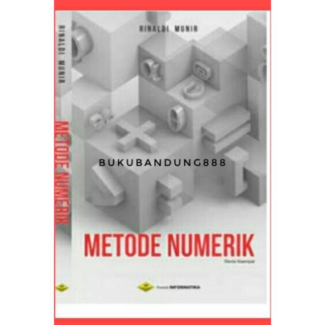 Jual Buku Metode Numerik - Rinaldi Munir Indonesiashopee Indonesia