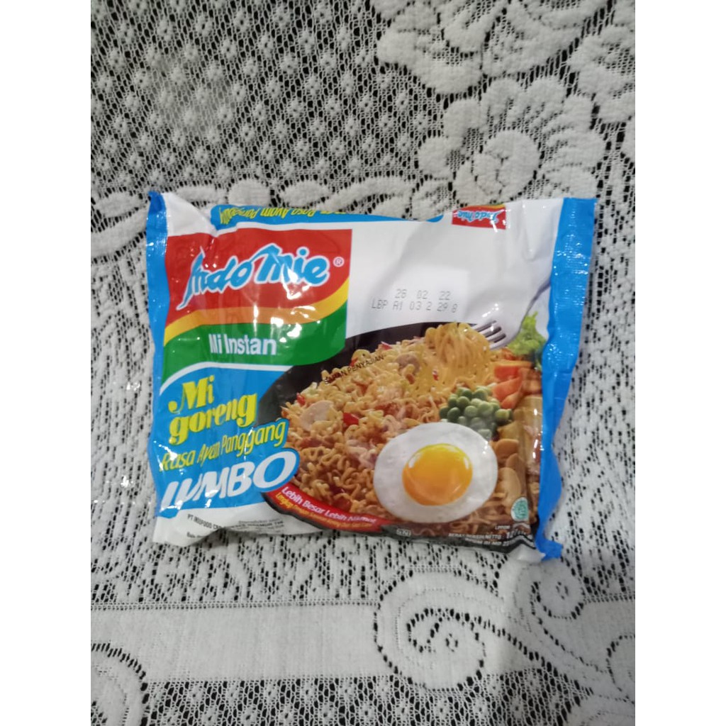 

Indomie Goreng Ayam Panggang Jumbo 127gr/Mie Instant/Mie Goreng