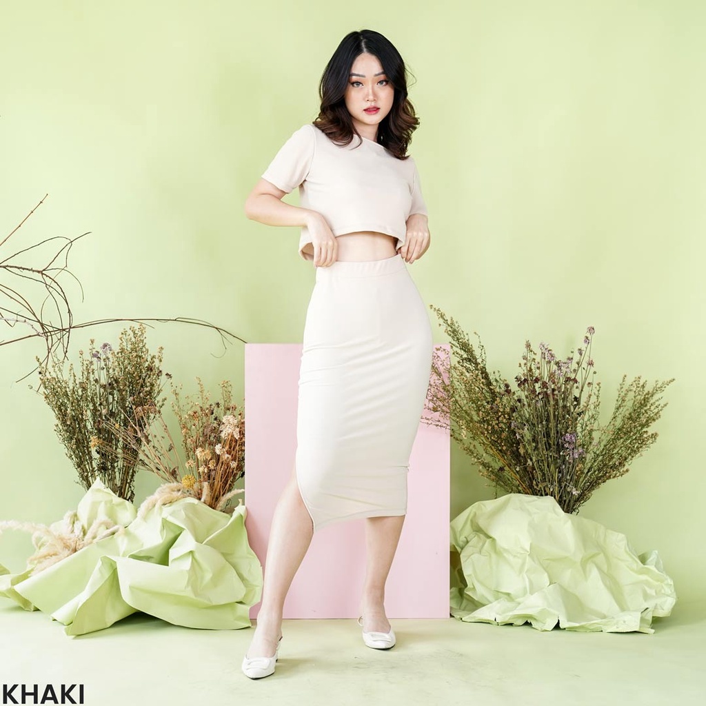 Rok Set Joanna Setelan Wanita