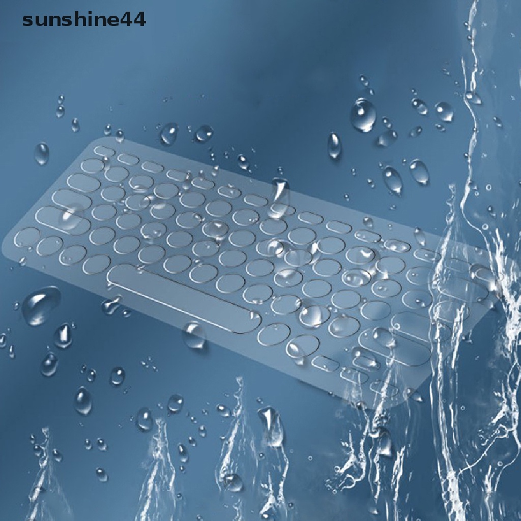 Sunshine Cover Keyboard Wireless Bahan Silikon Lembut Warna-Warni Untuk Logitech K380