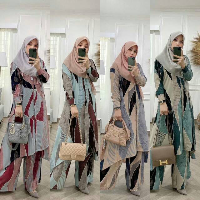 Kiara set ( kulot + tunik ) D'lovera