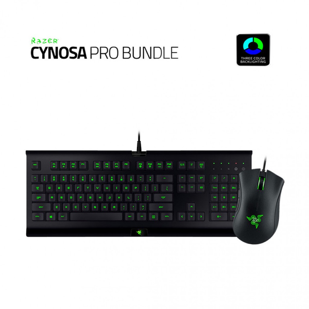 Razer Cynosa Pro Bundle (Deathadder 2000 mouse + Cynosa Pro Keyboard)