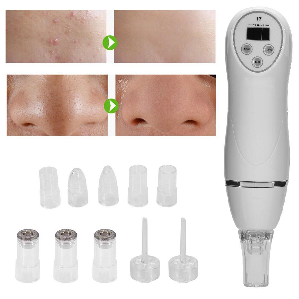 Diamond peeling alat dermabrasi dan penyedot komedo dan microdermabrasi