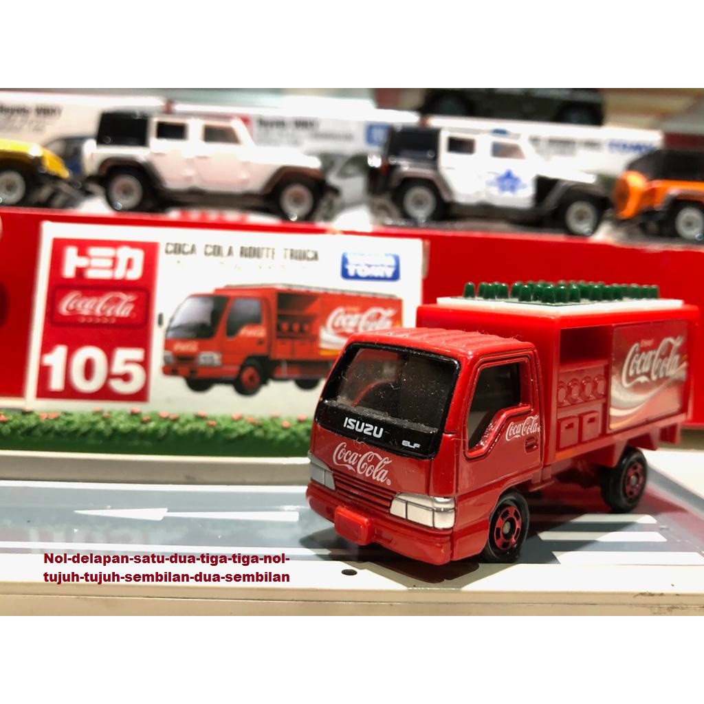 tomica coca cola truck