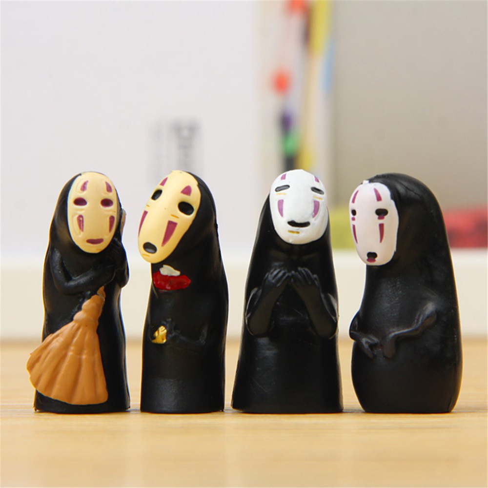 【COD Tangding】PVC Cute Ghost Small Fresh Korean DIY Landscape Figurine Desktop Creative Decorations Small Doll