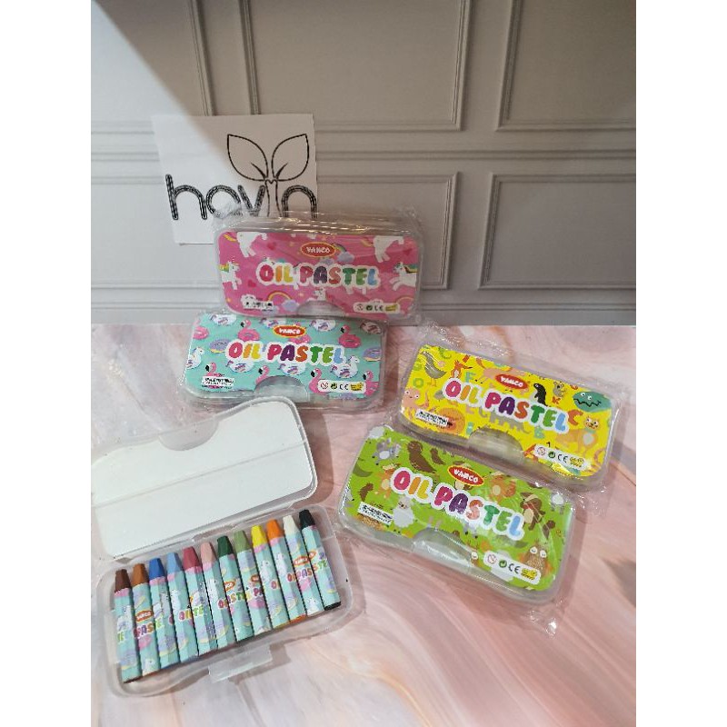 CRAYON BESAR 12warna/krayon/oil pastel/KRAYON BTS BT 21-6