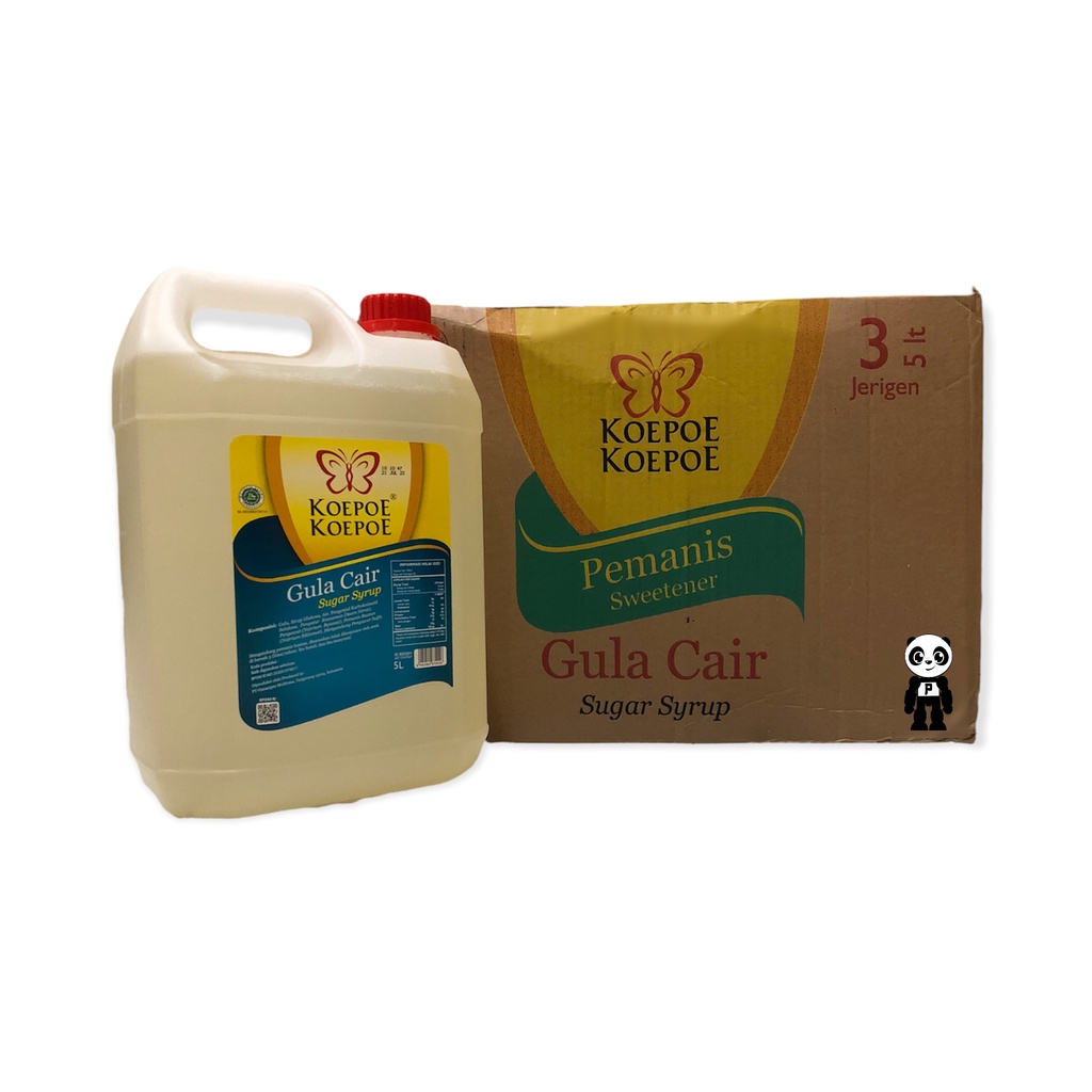 

Koepoe Koepoe Gula Cair 1 Karton Isi 3 Jerigen X 5L