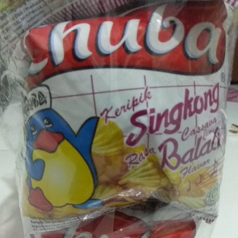 

keripik singkong chuba rasa balado