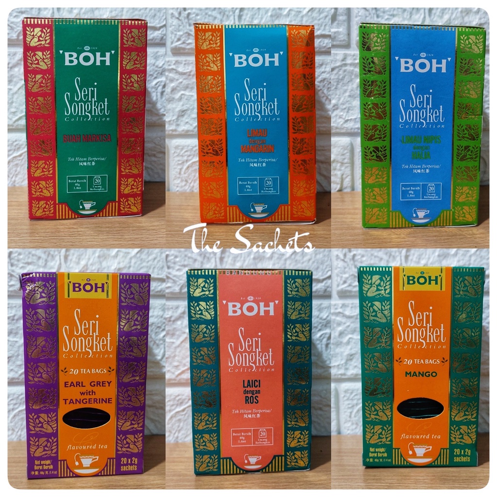 

BOH Black Tea Seri Songket Sachet