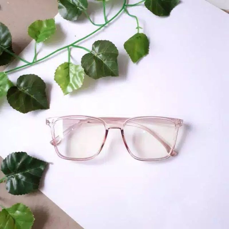 Frame kacamata 2208 kotak besar fashion cewek