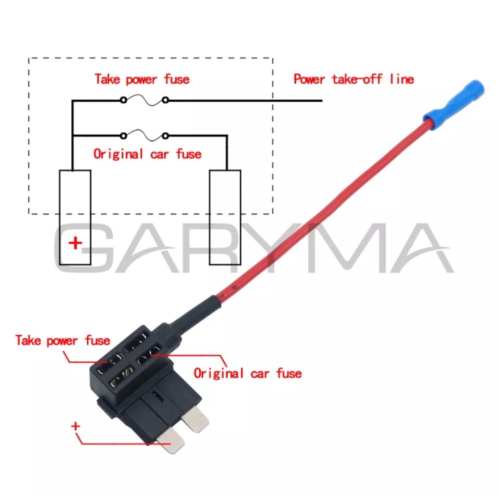 Fuse Tap Sambungan Kabel Jumper Kotak Box Sekring Tancap Mobil