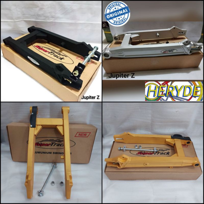 Swing Arm Jupiter Z Vega R SuperTrack Black Gold Silver Grey Arm Almunium Super Track