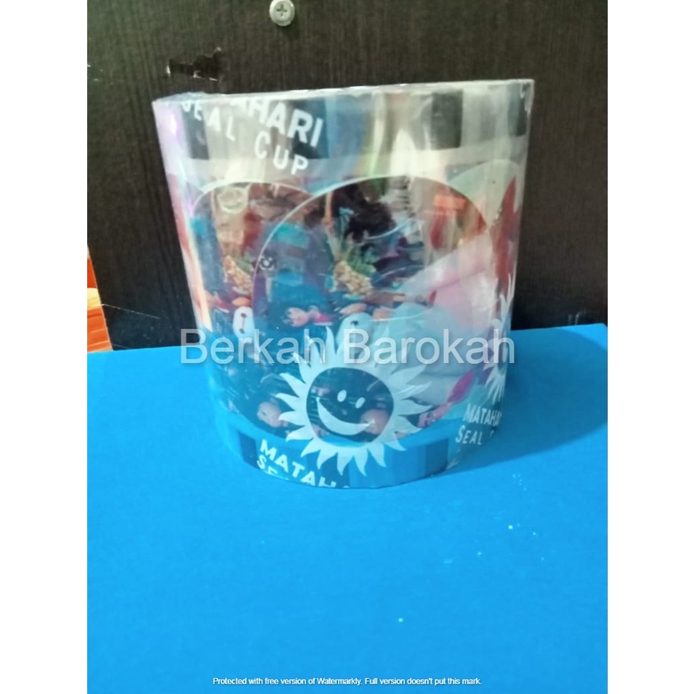 Plastik Seal Pop Ice/Seal kartun Matahari 1200 cup