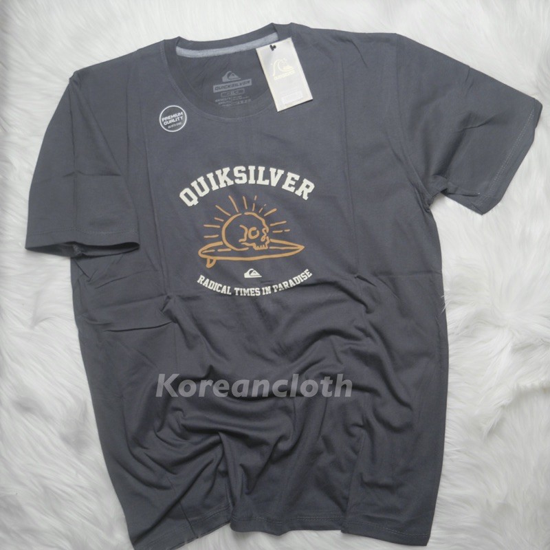 KAOS DISTRO BANDUNG QUICKSILVER RADICAL PRIA REMAJA DEWASA