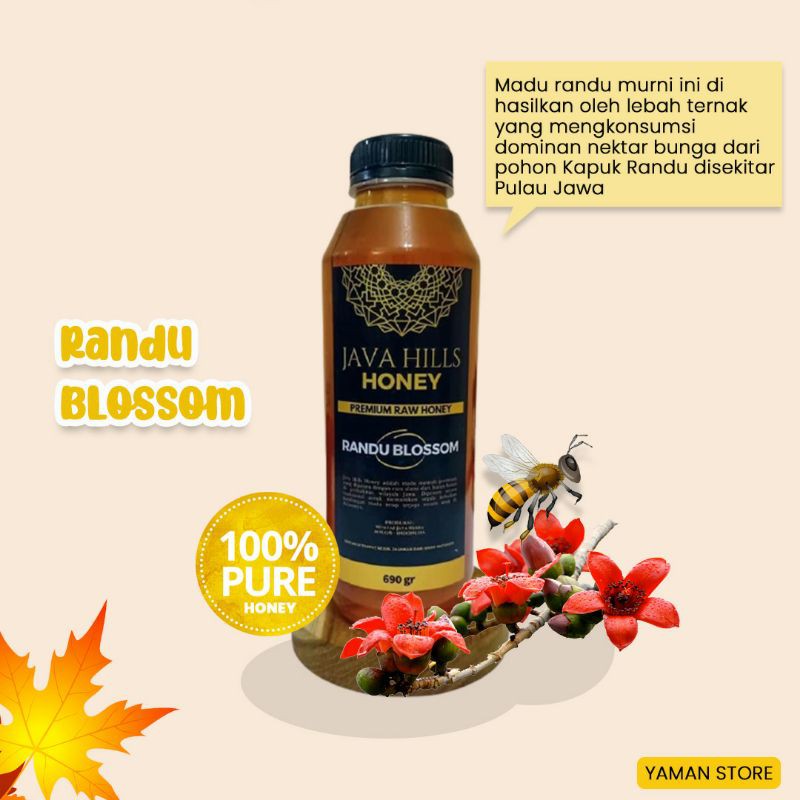 

Madu Randu Blossom 650gr