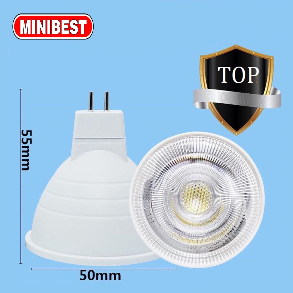 NEW LAMPU LED COB 6W E27 WW/WH 220VOLT / SPOTLIGHT