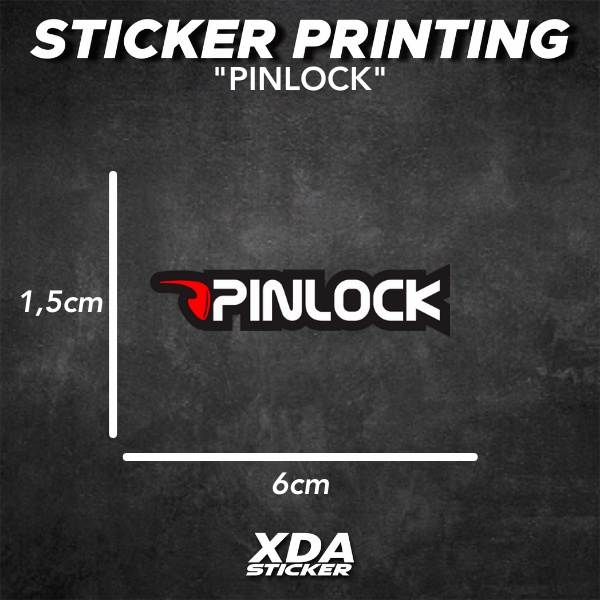

STIKER/STICKER PRINTING PINLOCK