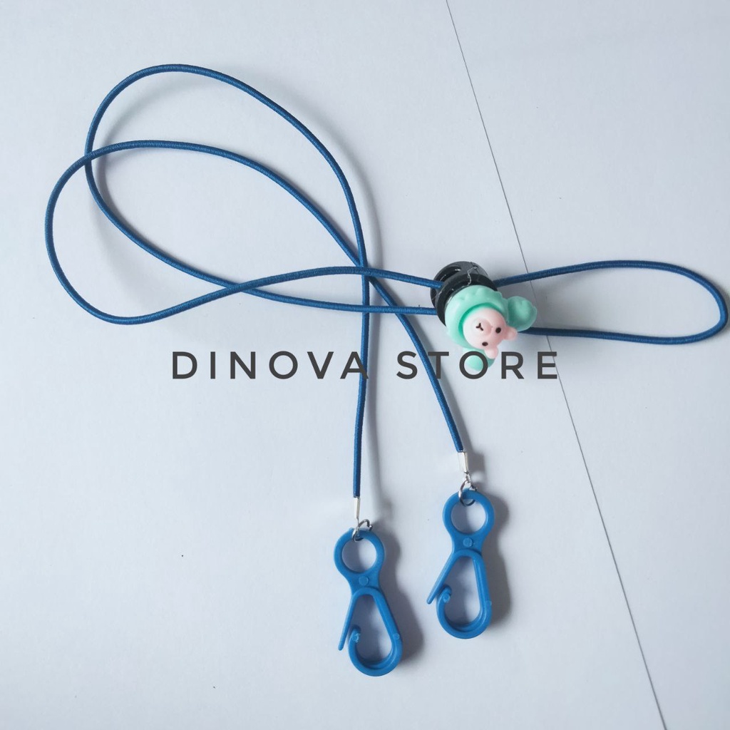 strap masker STOPER HIAS POLOS/strap masker /konektor masker/strap masker hijab/pengait masker/dinova store/pgx/strap masker hijab 2in1/tali masker/kalung maskerstrap masker kekinian