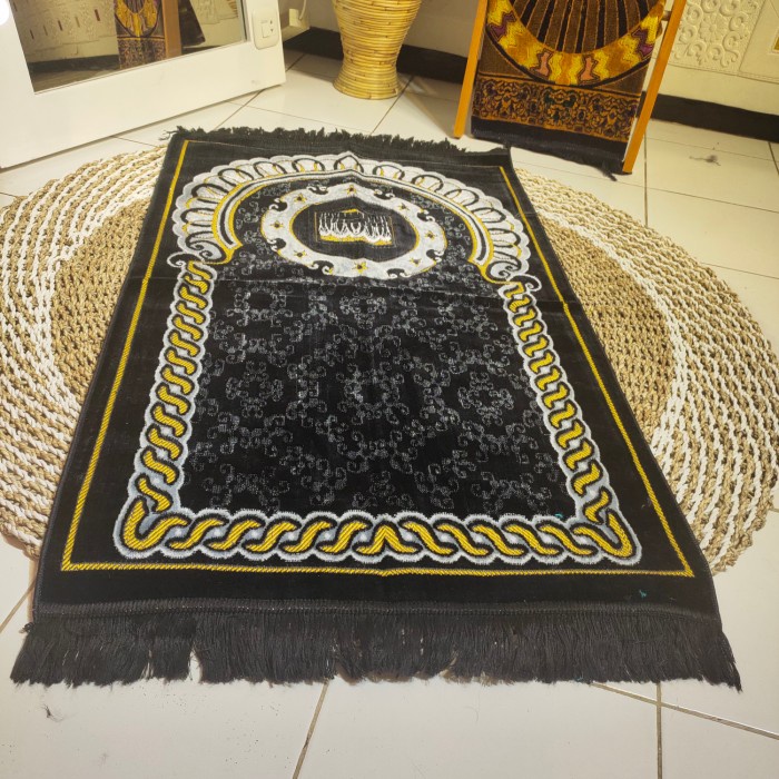 Sajadah Turki Besar Bahan Bludru Premium Sejadah Turkiye Bulu